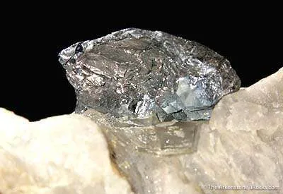 Molybdenite on Quartz - image 2