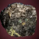 Molybdenite on Quartz and Beryl var. Aquamarine - image 2