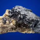 Molybdenite on Quartz and Beryl var. Aquamarine - image 3