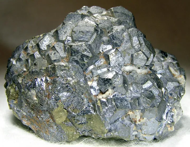 Molybdenite, Pyrite image