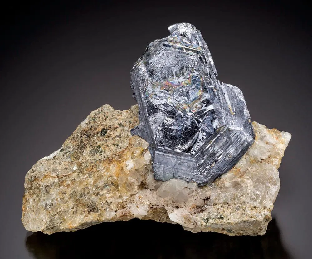 Molybdenite, Quartz - image 1
