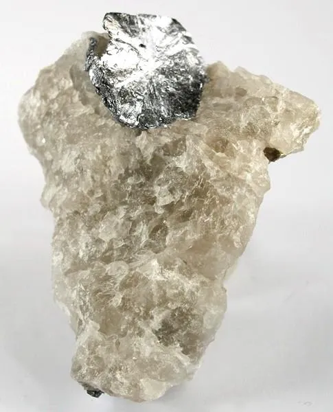 Molybdenite, Quartz - image 1