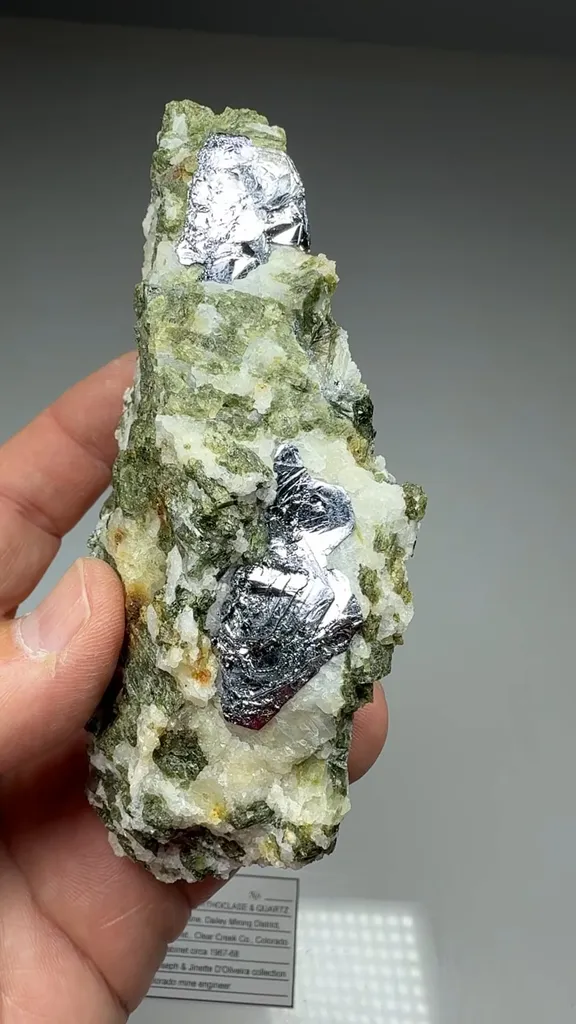 Molybdenite with Orthoclase, Quartz - image 2