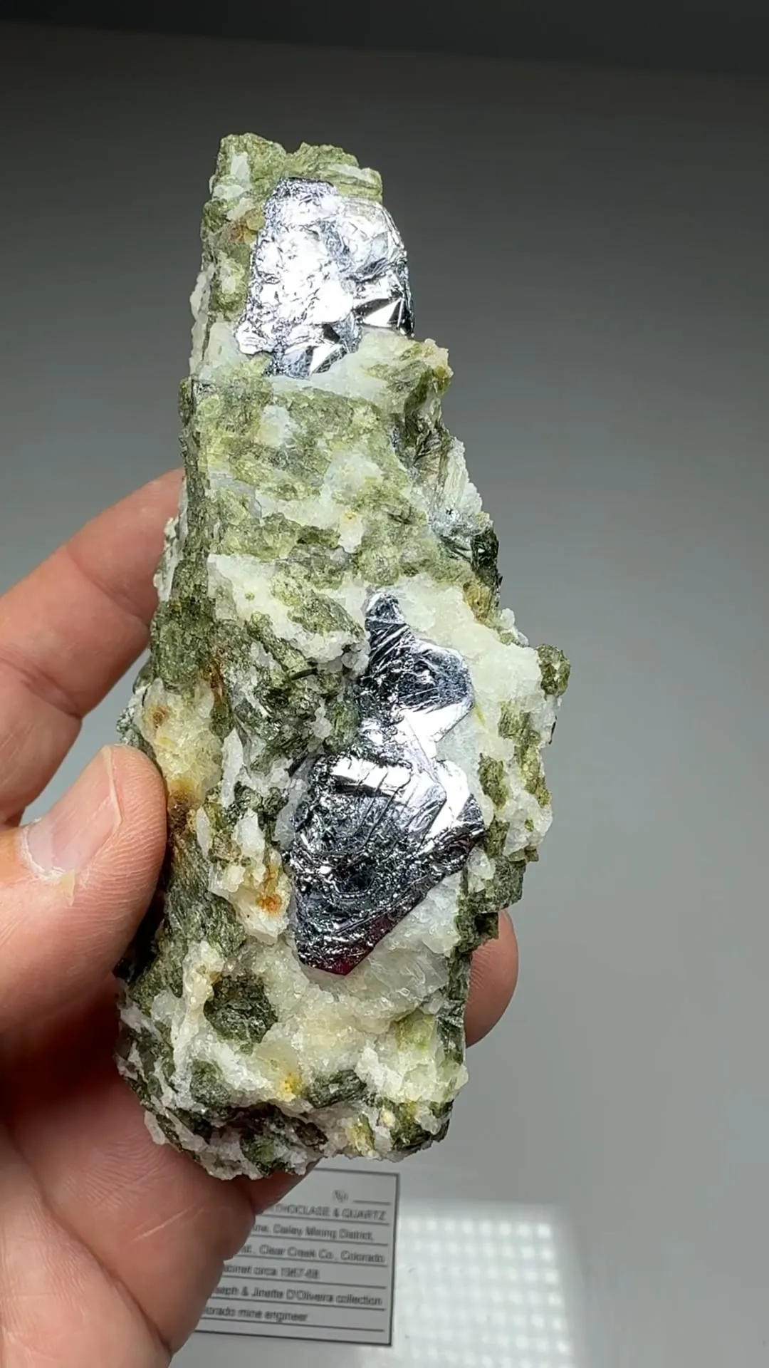 Molybdenite with Orthoclase, Quartz - image 2