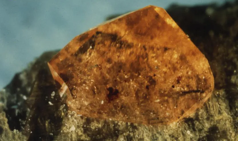 Monazite (Ce) / Allanite (Ce), Trimouns, Luzenac, Ariège, France image