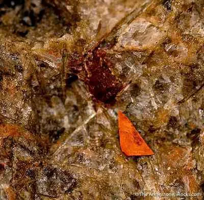 Monazite-(Ce) in Sillimanite - image 2