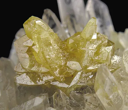Monazite-(Ce), Quartz - image 3