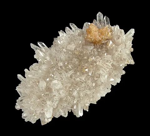 Monazite-(Ce), Quartz image