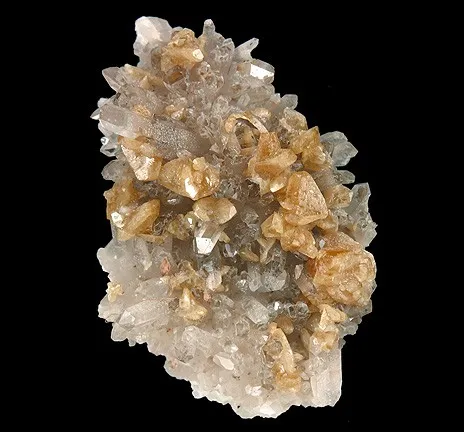 Monazite-(Ce), Quartz image