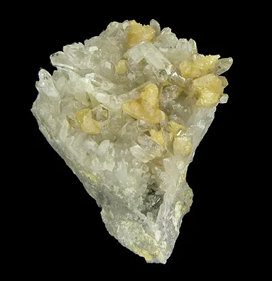Monazite-(Ce), Quartz image