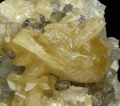 Monazite-(Ce), Quartz - image 3