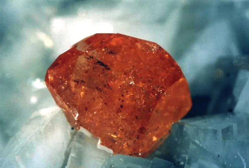Monazite (Ce), Trimouns, Luzenac, Ariège, France image