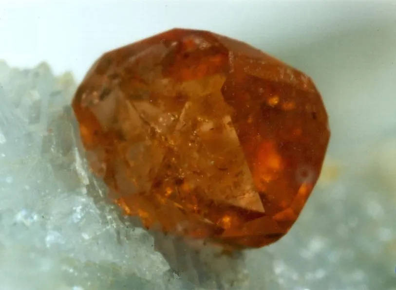 Monazite (Ce), Trimouns, Luzenac, Ariège, France image