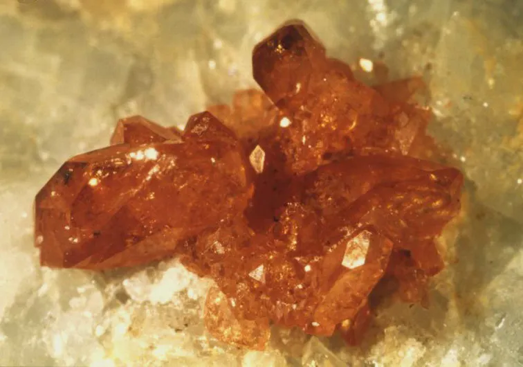 Monazite (Ce), Trimouns, Luzenac, Ariège, France image