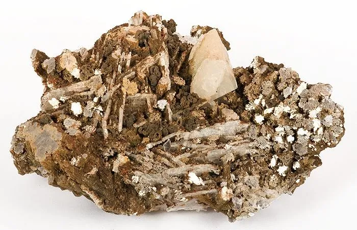 Montebrasite, Zanazziite, Lepidolite image