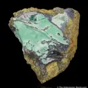 Montgomeryite crystals (TL) with Variscite, Wardite - image 2