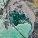 Montgomeryite crystals (TL) with Variscite, Wardite - image 1