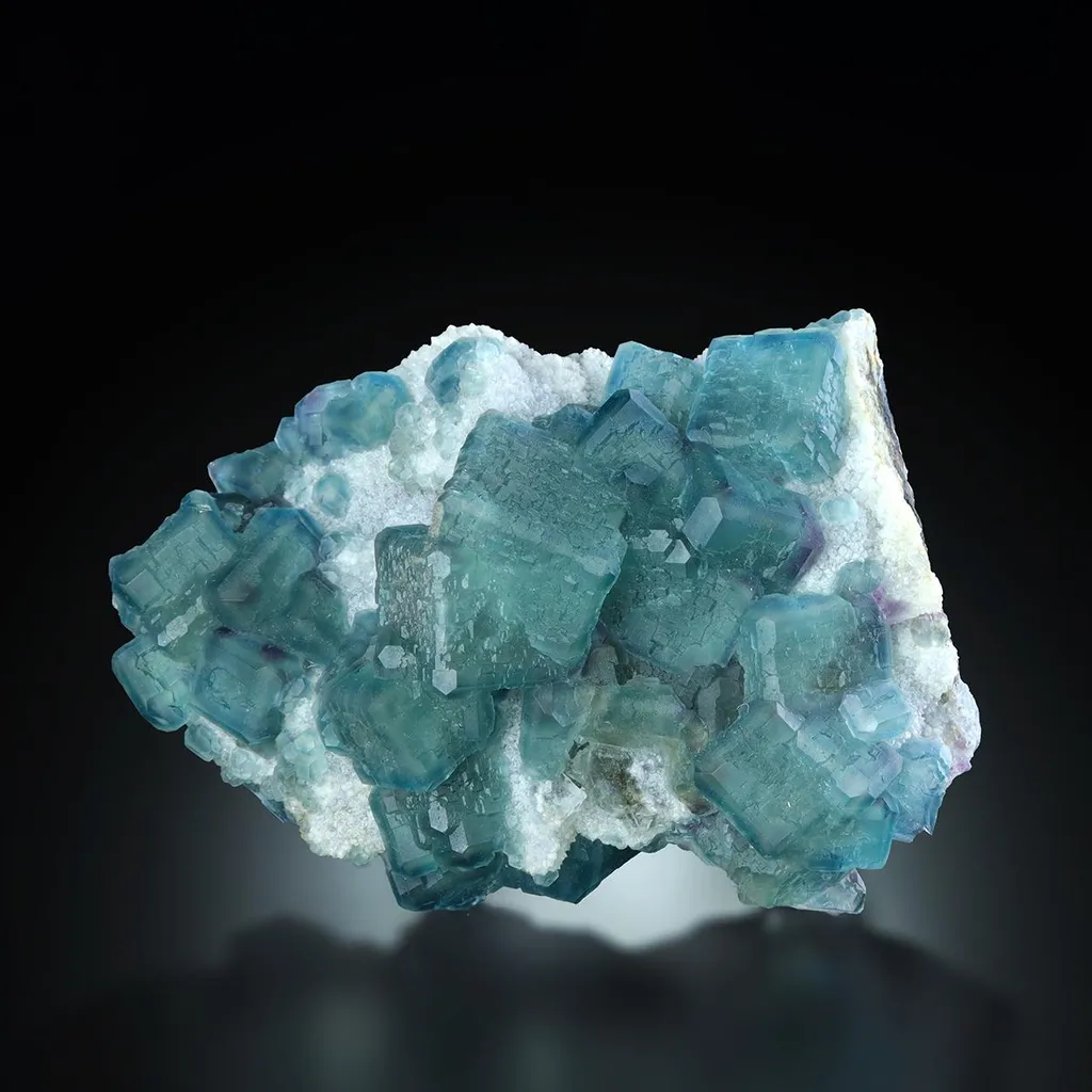 Morandi Fluorite on Quartz - image 5