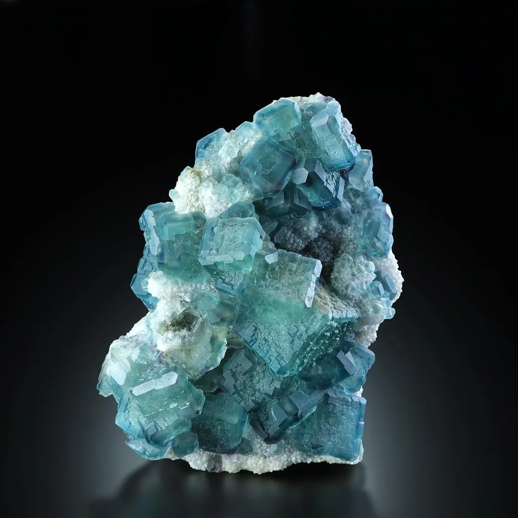 Morandi Fluorite on Quartz