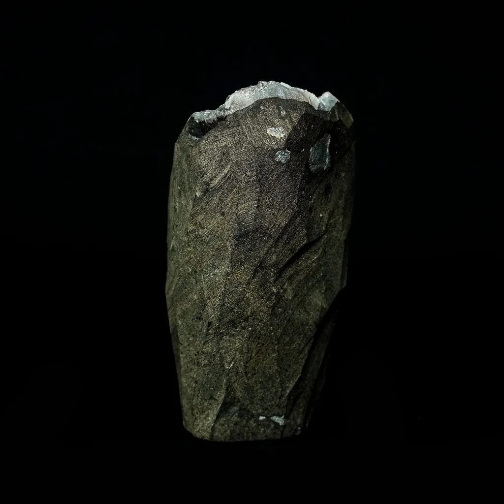 Mordenite Ball At Top MM Quartz Geode Natural Mineral Specimen - image 4