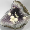 Mordenite, Quartz (Var: Amethyst) - image 1
