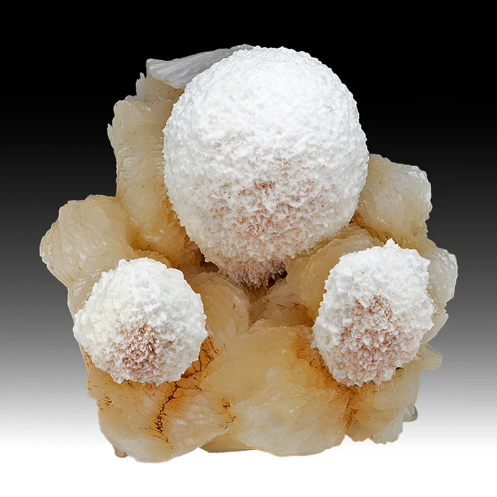 Mordenite with Stilbite image
