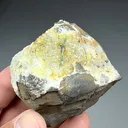 Morenosite replacing Millerite - image 2