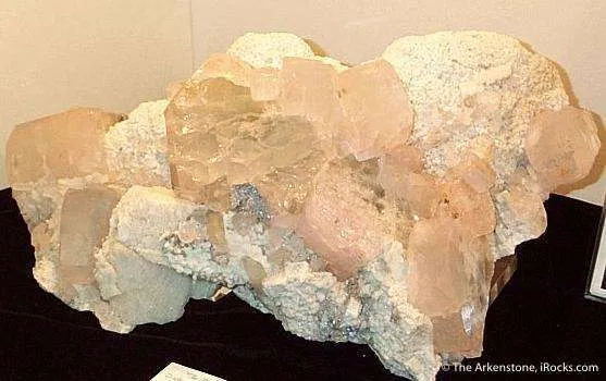 Morganite And Aquamarine on Albite "Pala Princess Iii" - image 5