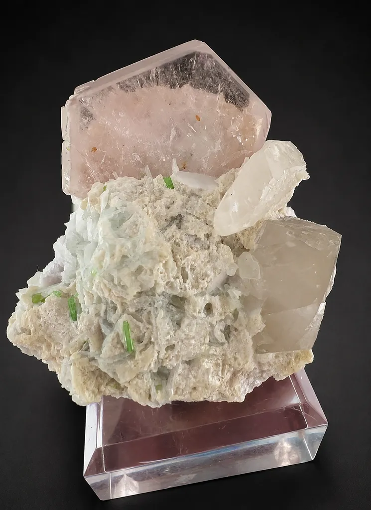 Morganite from Afghanistan, Kunar, Dara-e-Pech District, Dara-e-Pech pegmatite field image