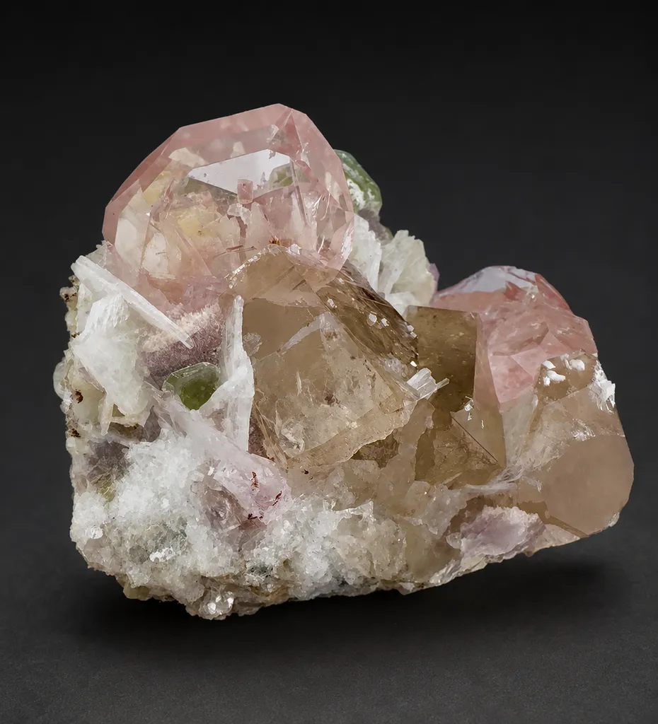 Morganite from Afghanistan, Kunar, Dara-e-Pech District, Dara-e-Pech pegmatite field - image 4