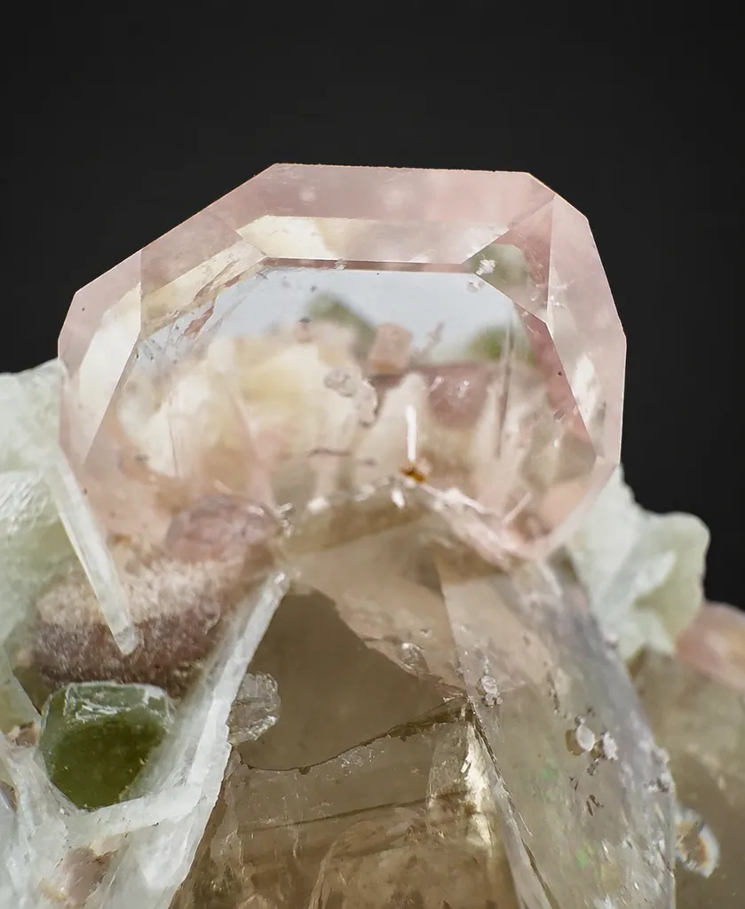 Morganite from Afghanistan, Kunar, Dara-e-Pech District, Dara-e-Pech pegmatite field - image 8