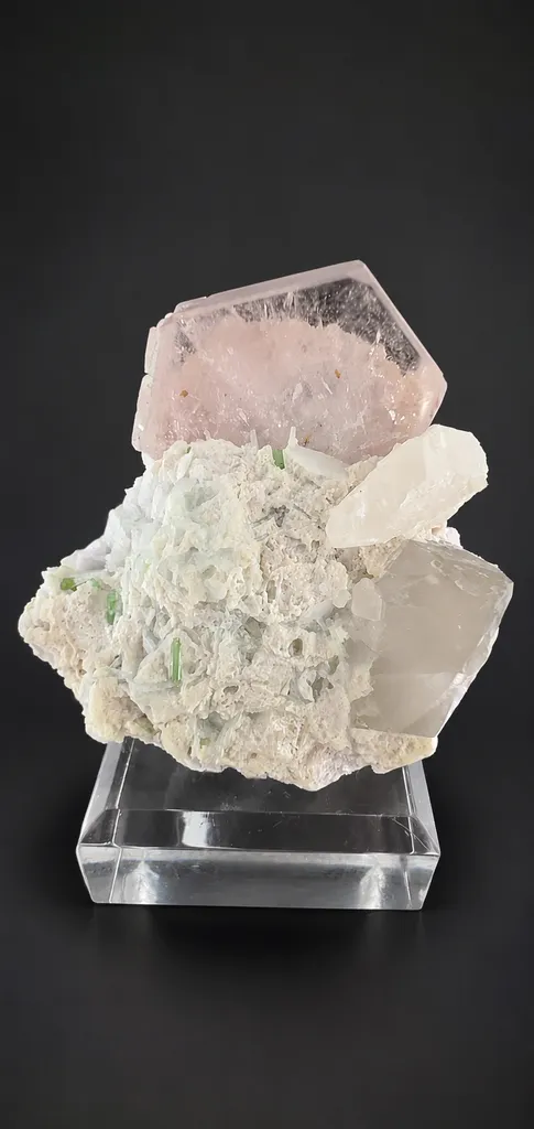 Morganite from Afghanistan, Kunar, Dara-e-Pech District, Dara-e-Pech pegmatite field - image 6
