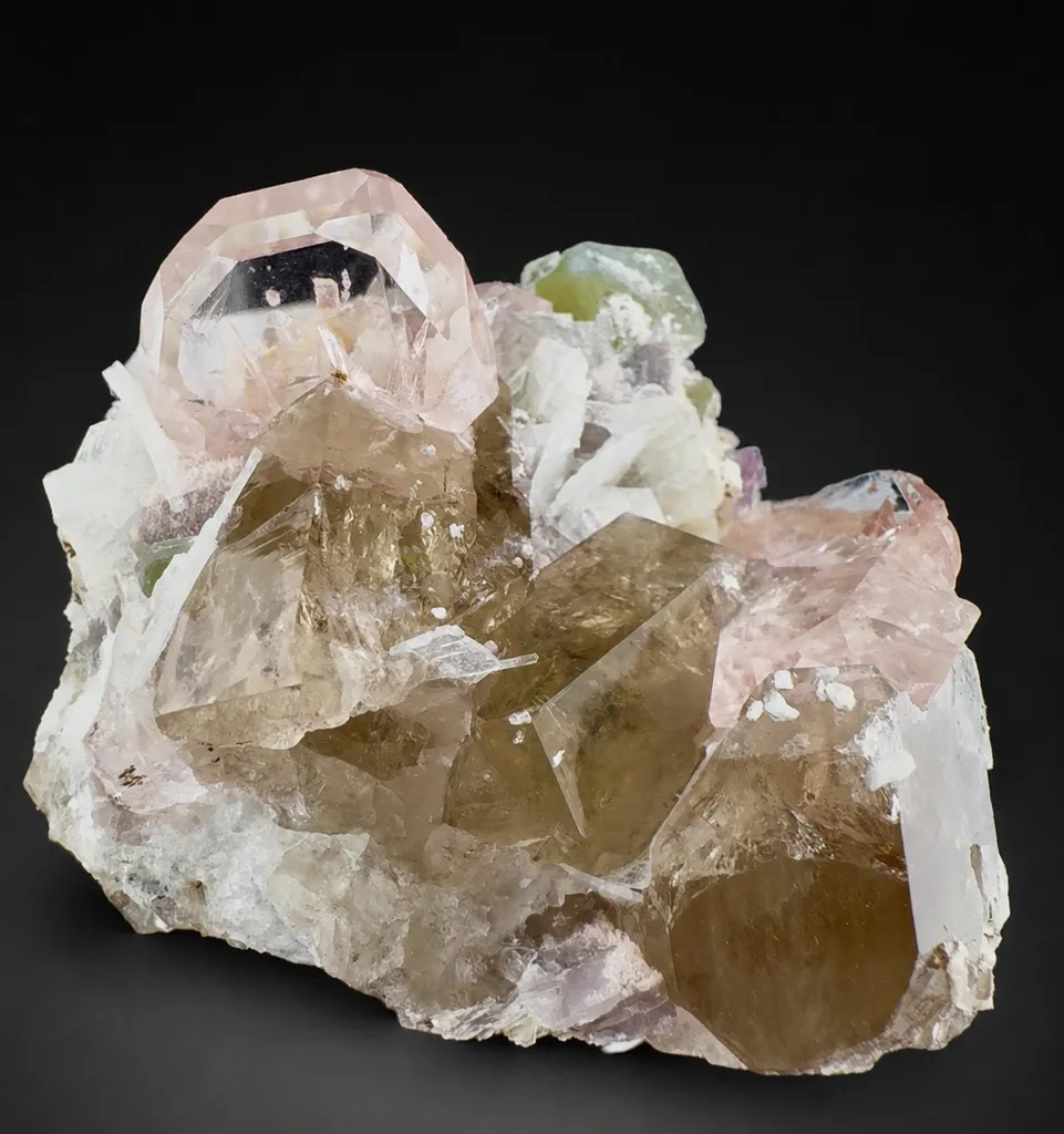 Morganite from Afghanistan, Kunar, Dara-e-Pech District, Dara-e-Pech pegmatite field - image 3