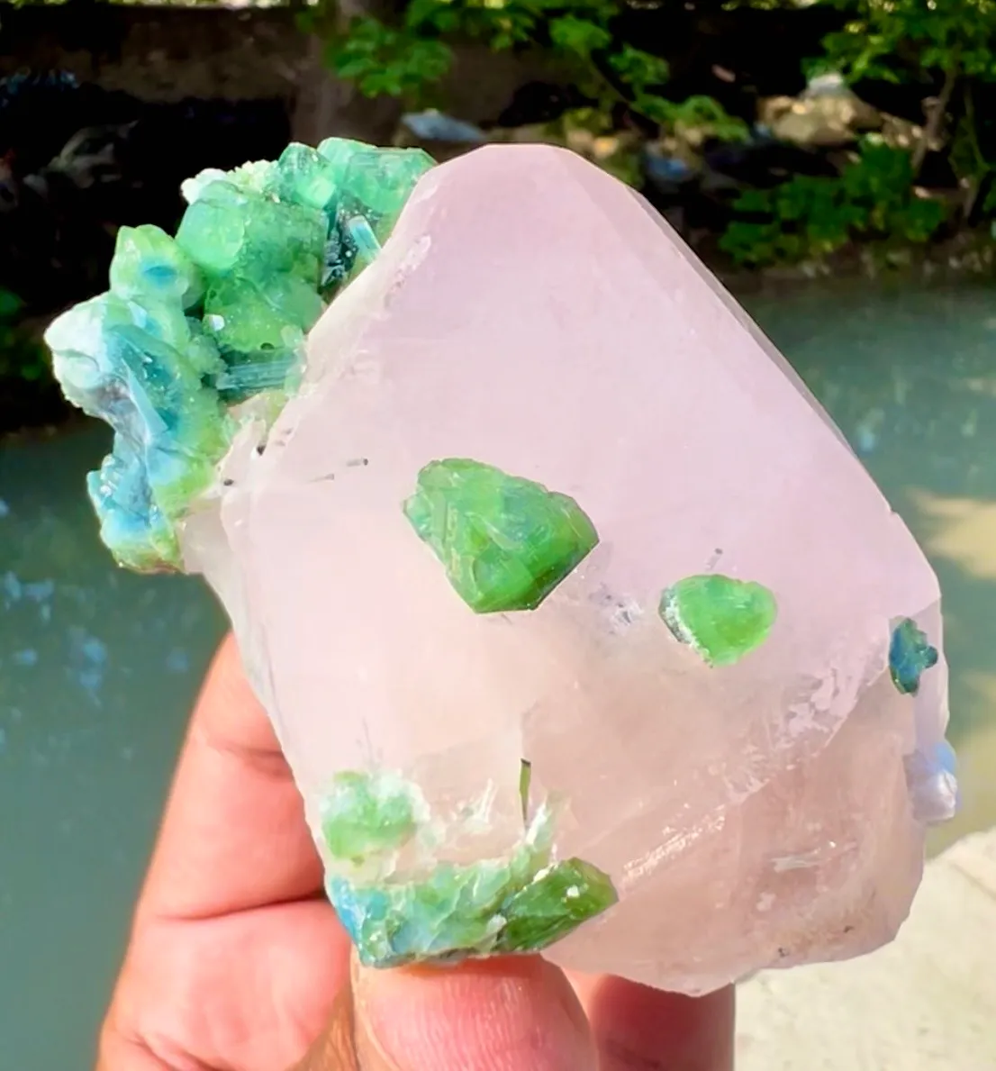 Morganite from Afghanistan, Kunar, Dara-e-Pech District, Dara-e-Pech pegmatite field - image 6