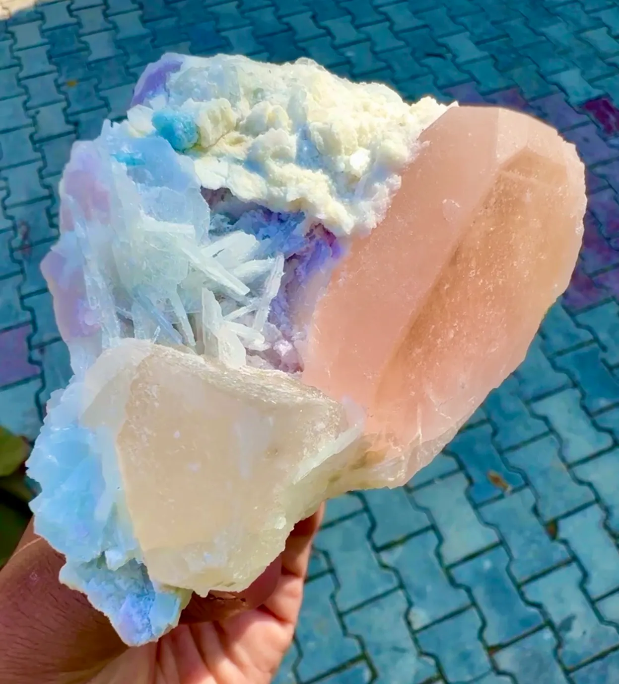 Morganite from Afghanistan, Kunar, Dara-e-Pech District, Dara-e-Pech pegmatite field - image 4