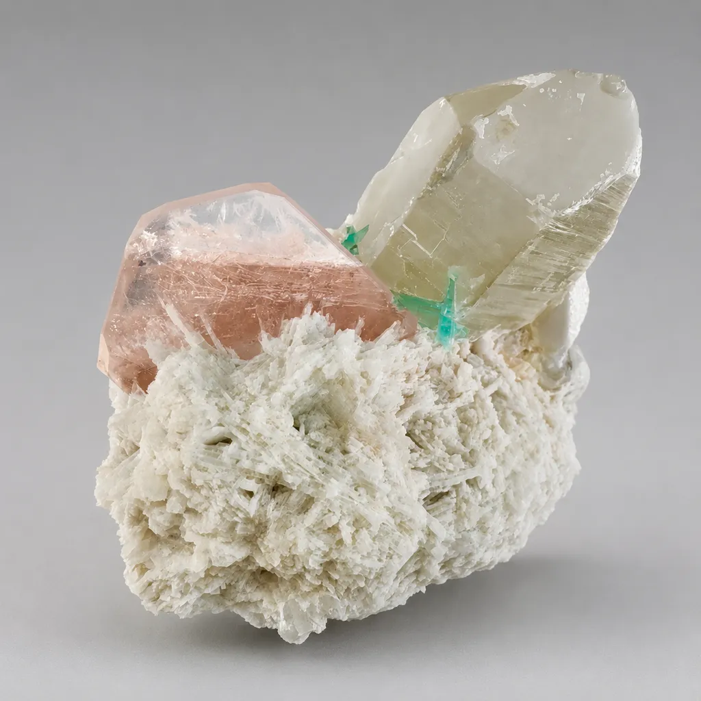 Morganite from Afghanistan, Kunar, Dara-e-Pech District, Dara-e-Pech pegmatite field - image 2