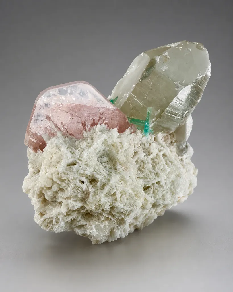 Morganite from Afghanistan, Kunar, Dara-e-Pech District, Dara-e-Pech pegmatite field image
