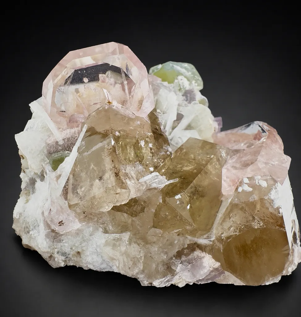 Morganite from Afghanistan, Kunar, Dara-e-Pech District, Dara-e-Pech pegmatite field - image 2
