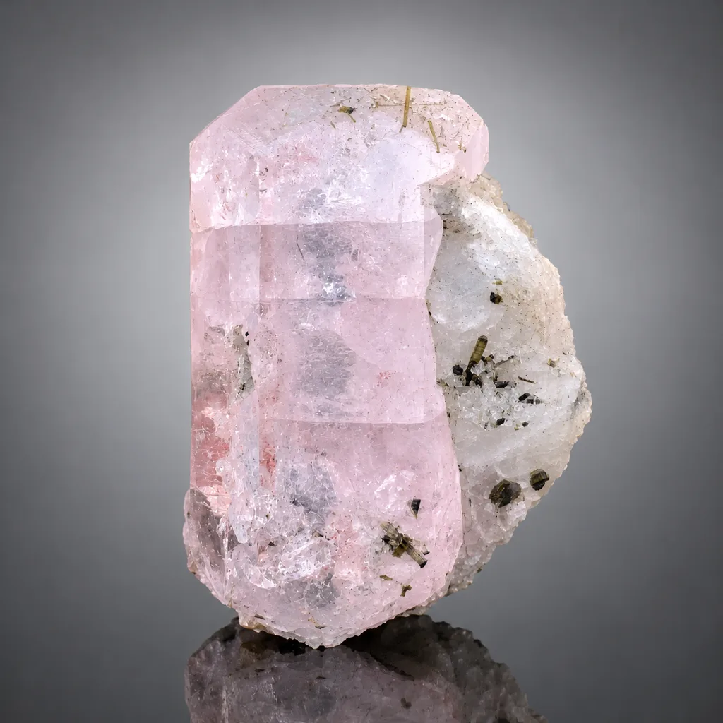 Morganite from Dara-e-Pech District, Kunar, Afghanistan image