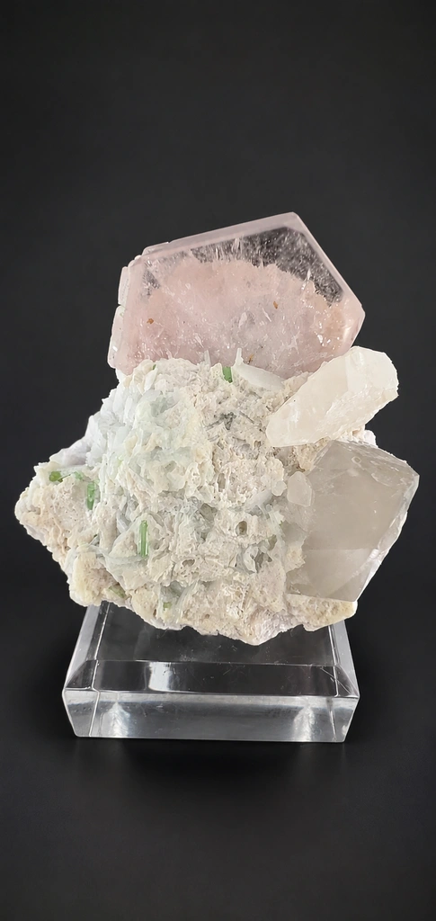 Morganite from Dara-e-Pech pegmatite field, Dara-e-Pech District, Kunar, Afghanistan - image 6