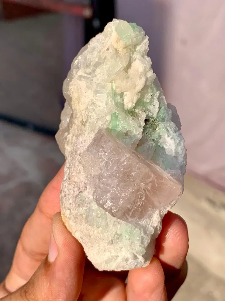 Morganite from Dara-e-Pech pegmatite field, Dara-e-Pech District, Kunar, Afghanistan - image 7