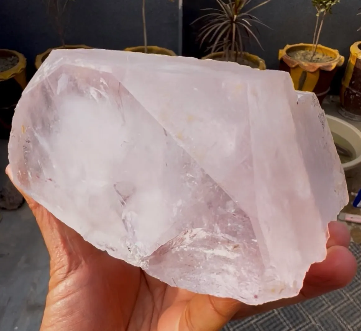 Morganite from Pakistan, Gilgit-Baltistan, Roundu District, Haramosh Mts., Stak Nala - image 2