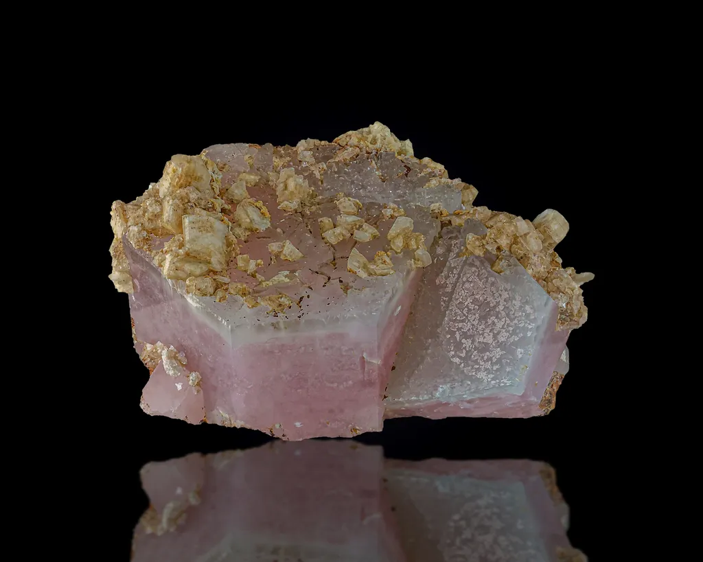 Morganite from Pakistan, Gilgit-Baltistan, Skardu District, Shigar Valley image