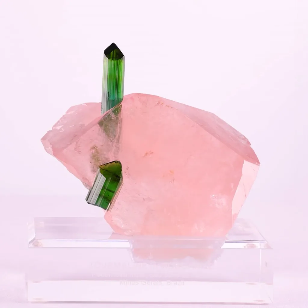Morganite from Rocket Pocket, Pederneira mine, São José da Safira, Minas Gerais, Brazil - image 2