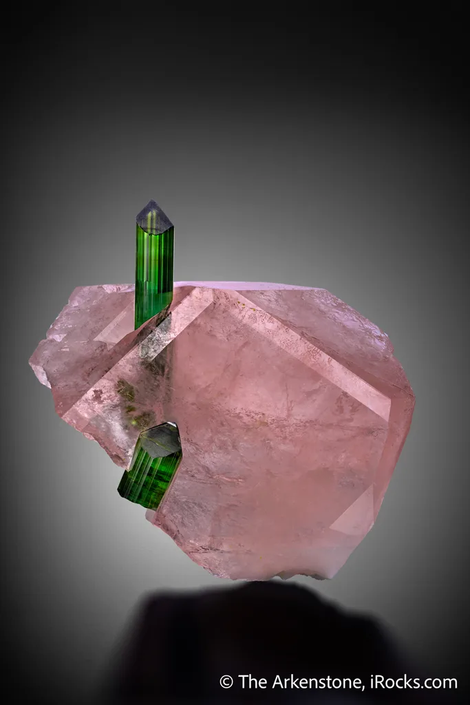 Morganite from Rocket Pocket, Pederneira mine, São José da Safira, Minas Gerais, Brazil image