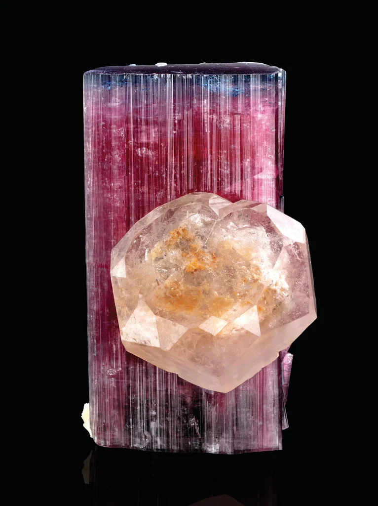 Morganite from Tourmaline Queen Mine, Pala Mining District, San Diego County, California, USA image