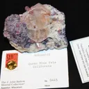 Morganite from USA, California, San Diego County, Pala Mining District, Pala, Tourmaline Queen Mount - image 2