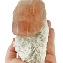 Morganite on Albite - image 2