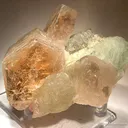 Morganite on Albite And Quartz - image 1