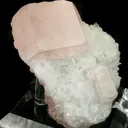 Morganite on Cleavelandite - image 2